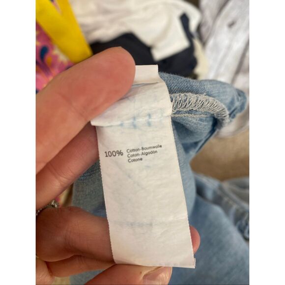 Cupshe cotton chambray dress woman’s size large - Picture 8 of 9